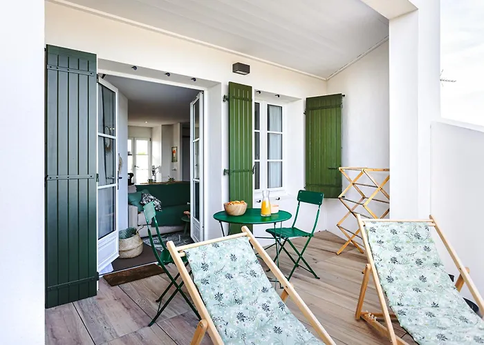 Apartment La Terrasse, House Rivedoux-Plage